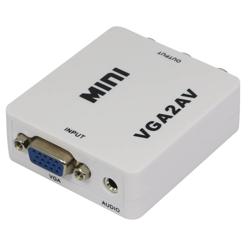 VGA to RCA CONVERTER / Converter VGA to AV / VGA to AV Mini Converter