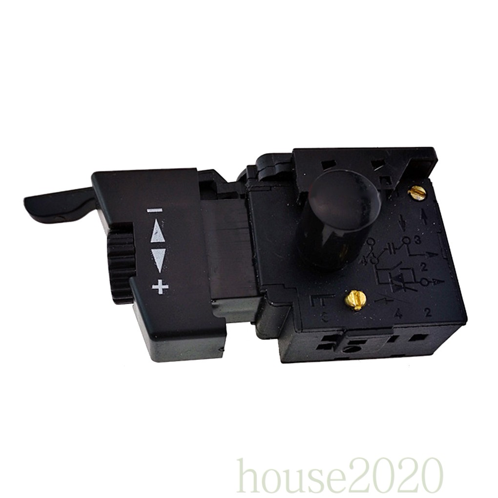 POWER Saklar Tombol Trigger Kontrol Kecepatan Bor Elektrik Kunci On Daya 10a High Quality