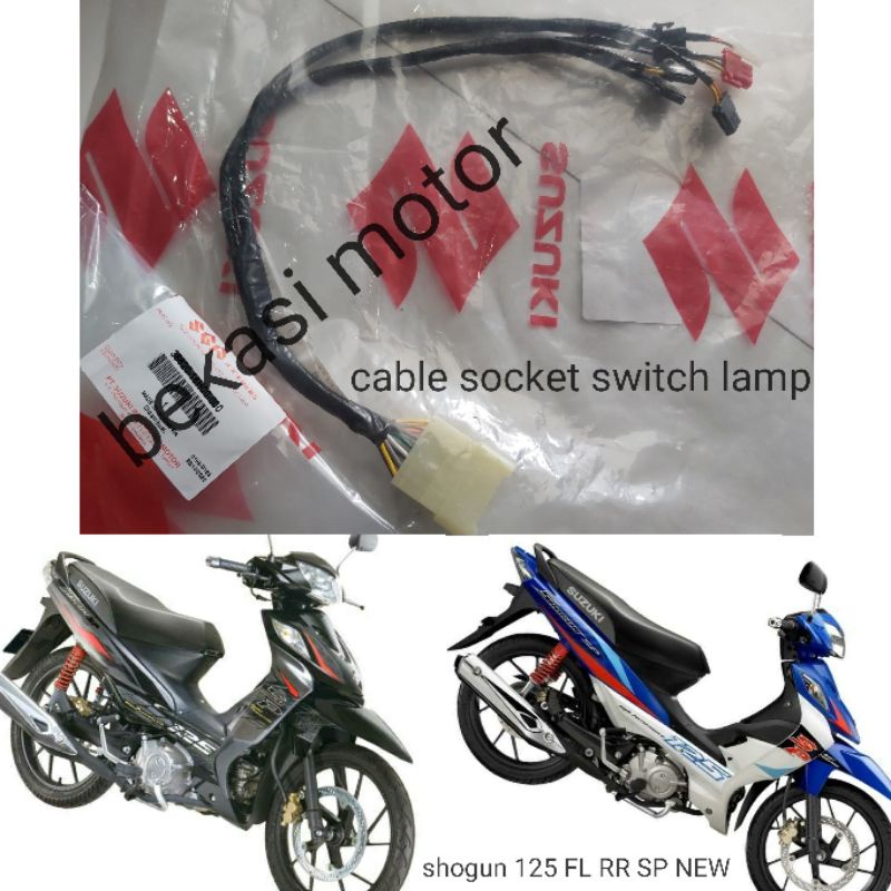 36620-16H soket kabel socket switch lampu suzuki shogun 125 FL RR NR SP new original
