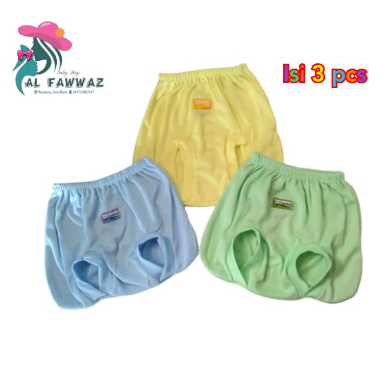 3 pcs celana bayi pop Fawwaz