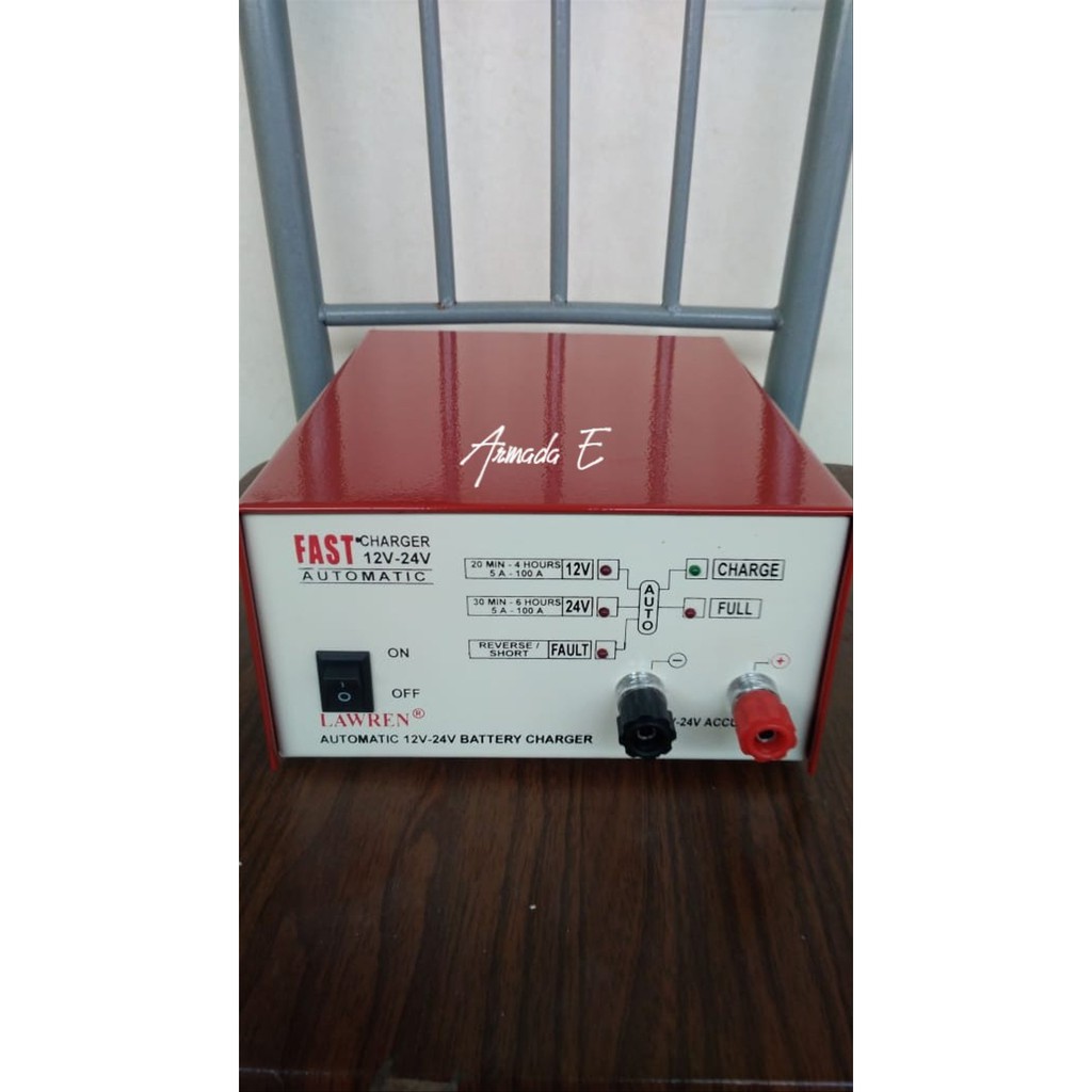 Fast Charger 12V - 24V Automatic