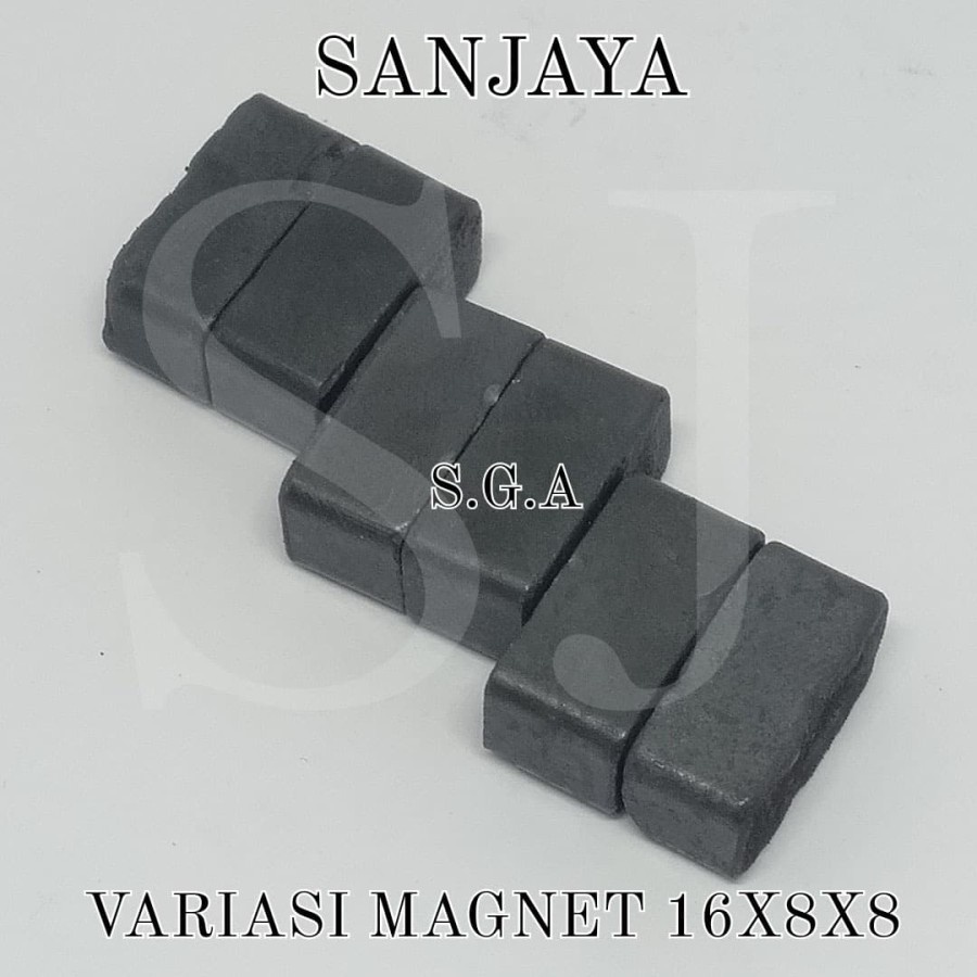 MAGNET KOTAK KECIL / MAGNET MINI / MAGNET KERAMIK / MAGNET HITAM / VARIASI MAGNET KOTAK HI