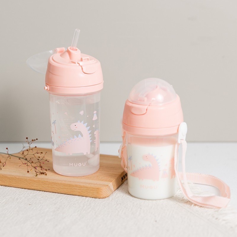 Mugu Strap Drink Bottle / Botol Minum Anak 350ml