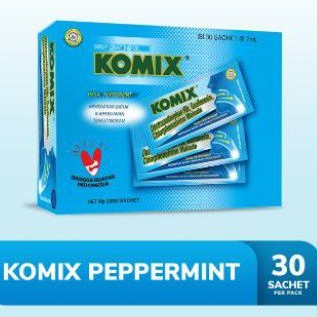 Komix Peppermint - per Box @ 30 Sachet