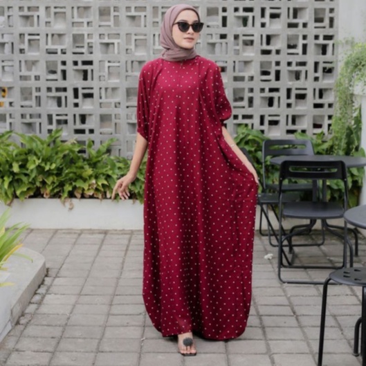 Meldi kaftan | Jois kaftan | Kaftan jumbo motif Polka | ld 140