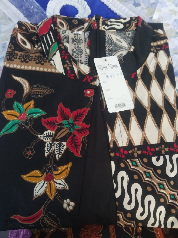 Atasan Batik Wanita Bahan Stretch/melar 1123