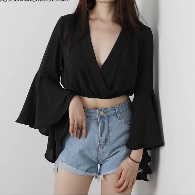 CROP TOP WANITA KOREA/CROP TOP ANNA/CROP TOP WANITA DEWASA/CROP TOP KOREA 