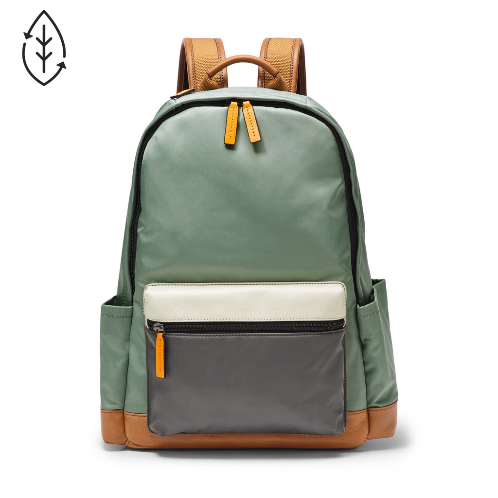 Fossil Buckner Backpack Sage Tas Ransel Pria MBG9586-343