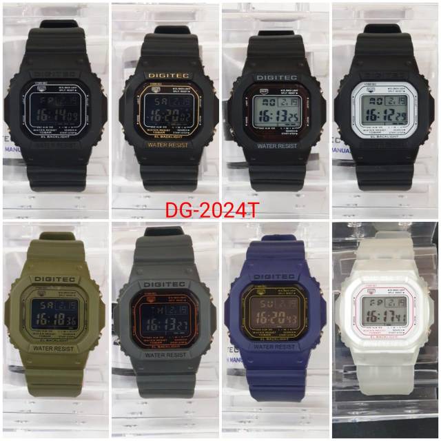 Jam Tangan Pria Merk DIGITEC DG2024T Original Frer box