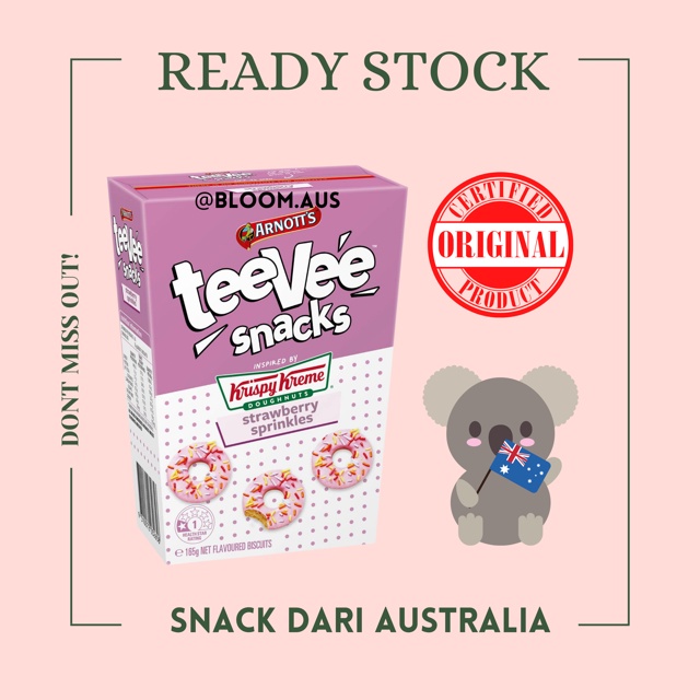 SNACK IMPOR AUSSIE - TeeVee Snacks Arnotts [READY STOCK]