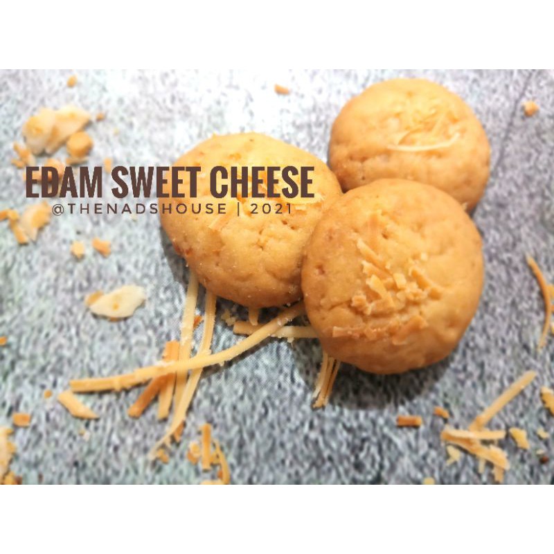 

EDAM SWEET CHEESE COOKIES (KUKIS) LEBARAN/NATAL/TAHUN BARU