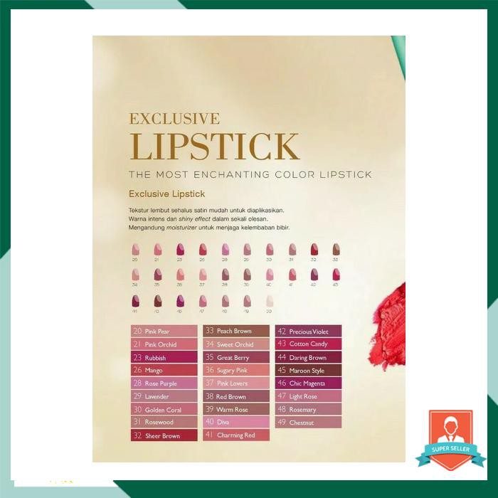 WARDAH EXCLUSIVE LIPSTIK