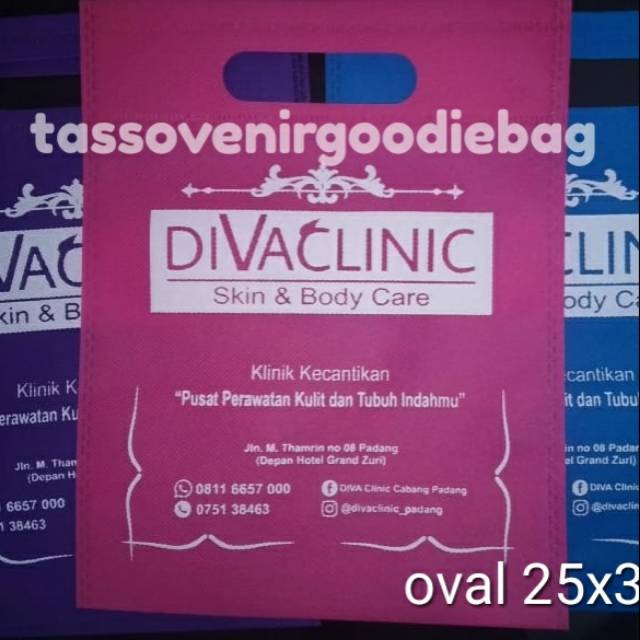 

25x35 sablon goodiebag / tas spunbond /sovenir pernikahan / tas event