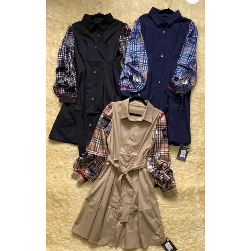 DRESS TUNIK IMPORT/KOREAN STYLE DRESS BAHAN PREMIUM