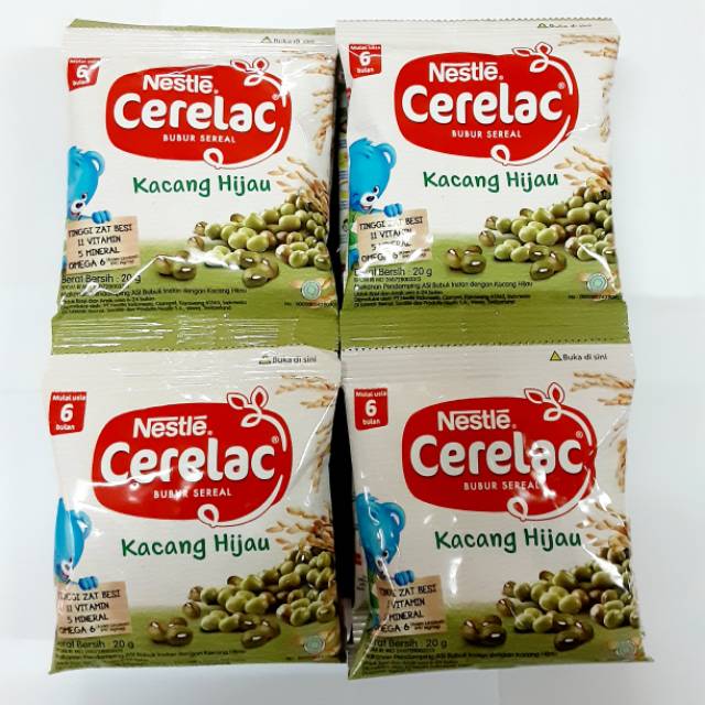 

Nestle Cerelac Kacang Hijau sac