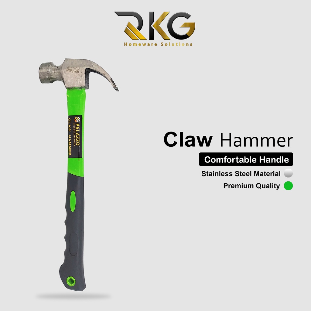 Palu Kambing Gagang Fiber l Martil Cabut Paku l Claw Hammer