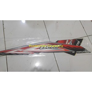 Striping Lis - lis Body - Stiker Motor Beat FI 2012 Hitam High Quality