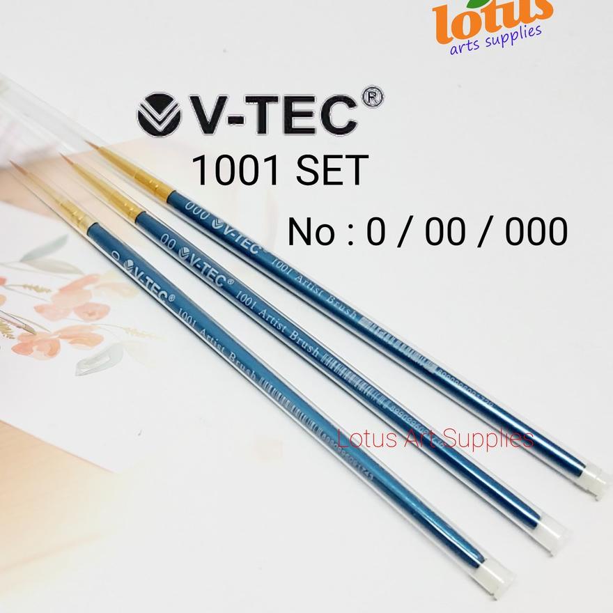 

Terlaku,! V-TEC Round Brush 1001 set 3 ( 0 / 00 / 000 ) Penawaran Terbaik