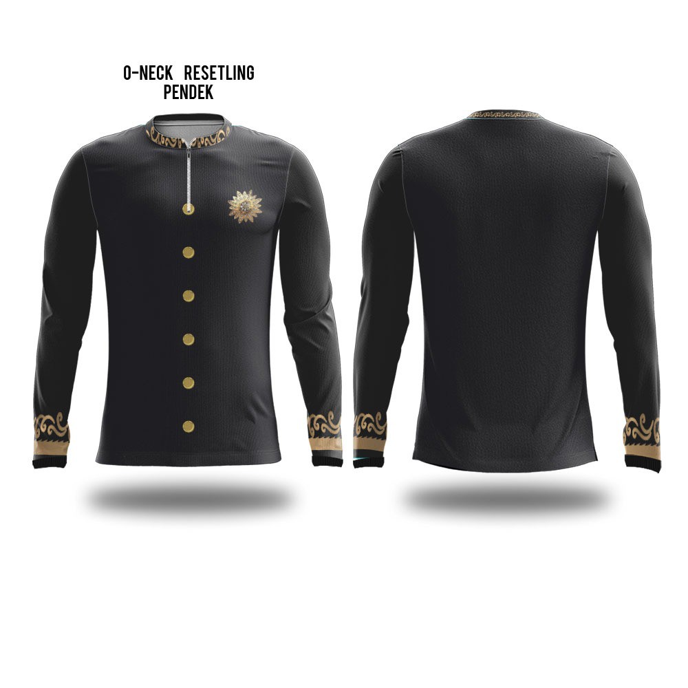 Kaos Jersey Sepeda Batik Jawa Custom 02