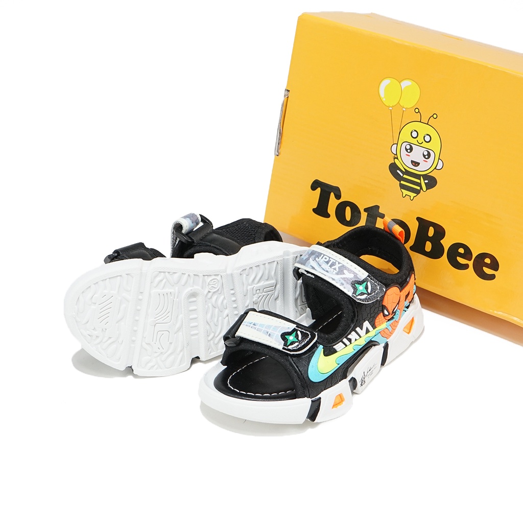 TOTOBEE SpiderBoy Sepatu Sneakers anak import Sandal X-77