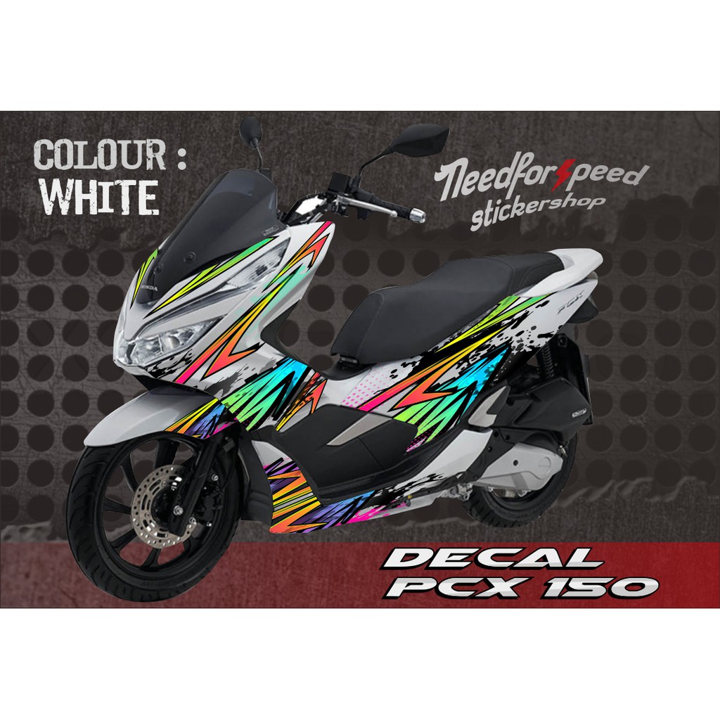 STRIPING TRANSPARAN THAILOOK HONDA PCX 150