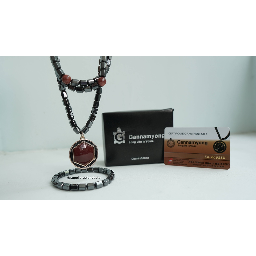 PROMO GANNAMYONG TASBIH LAFAZ ALLAH GOLD kecil 99 BUTIR akik emas