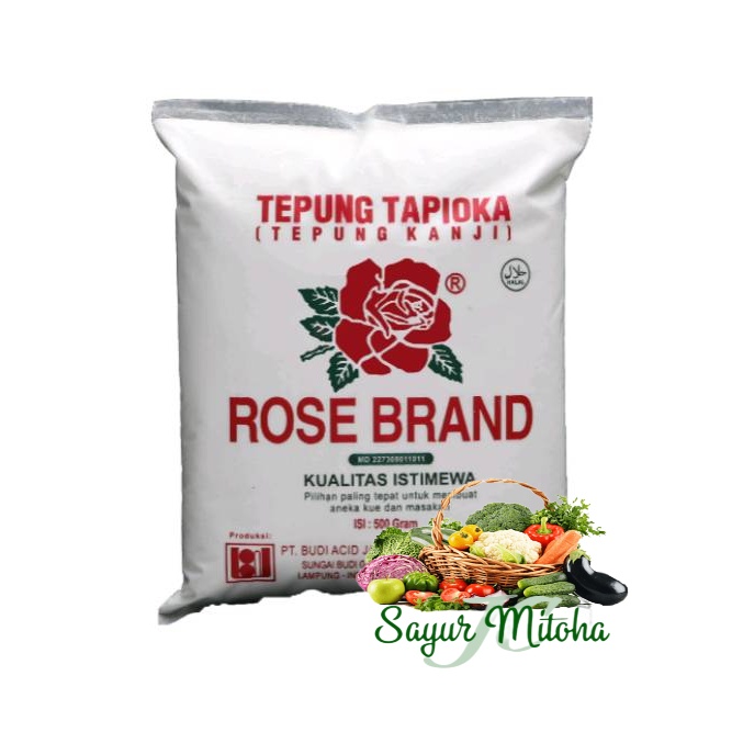 

Rose Brand Tepung Tapioka 500 gram - Pasar Online Bandung