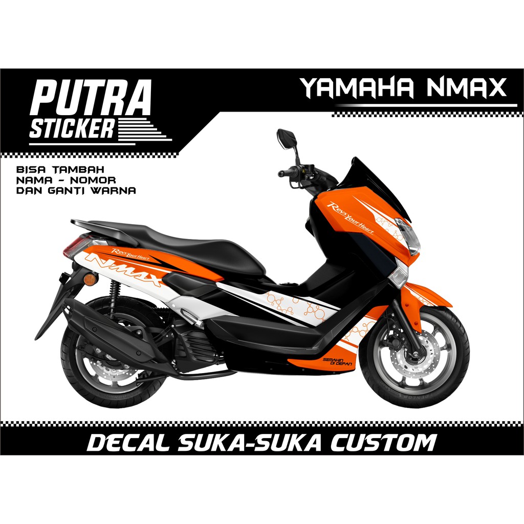 COD Decal Nmax Tahun 2012-2019 Full Body, stiker Nmax