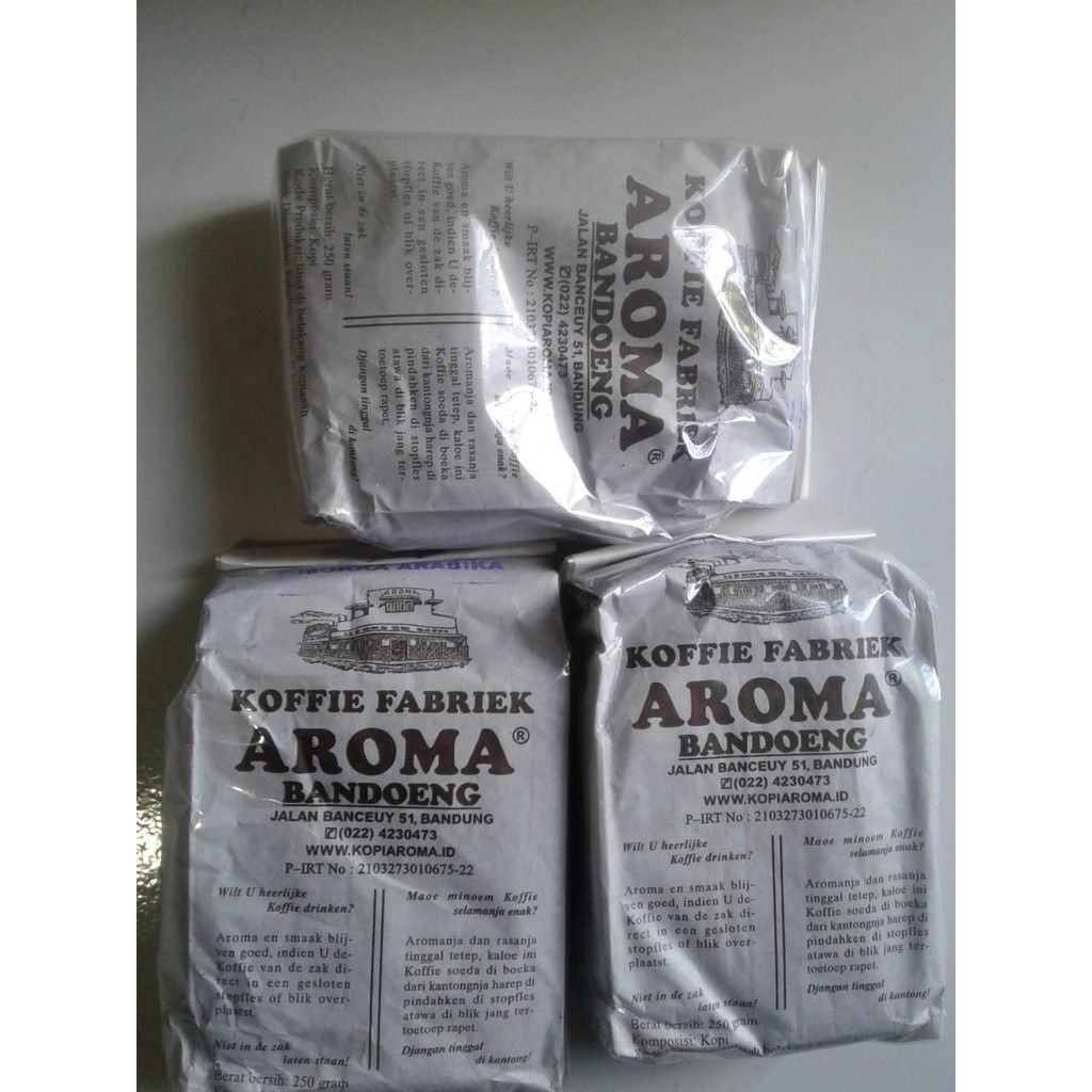 

KOPI AROMA KHAS BANDUNG RASA MOKKA ARABIKA & ROBUSTA - Giling Halus