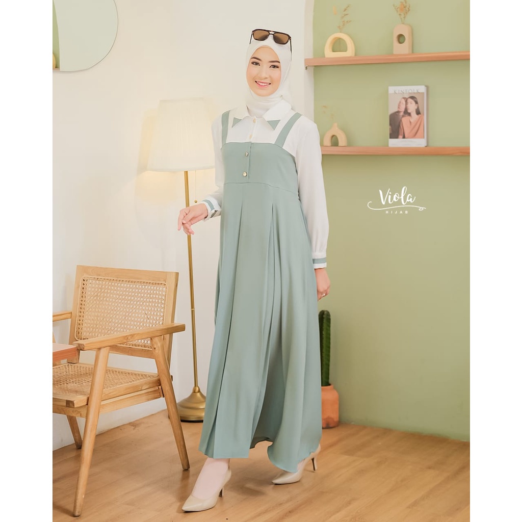 BEFAST - ZSO OOTD Gamis Wanita DINA / Alisha Dress / Gamis Wanita Terbaru / Baju Gamis Simple / Gamis Casual / Gamis Polos / Gamis Kondangan / Keluaran Terabru 2022 / Fashion Wanita Muslimah