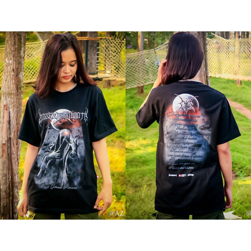 ( COD ) TSHIRT MOSES BANDWIDTH ORIGINAL M-XXL / KAOS METAL KAOS MUSIK / KAOS BAND GOTHIC / KAOS IDDM