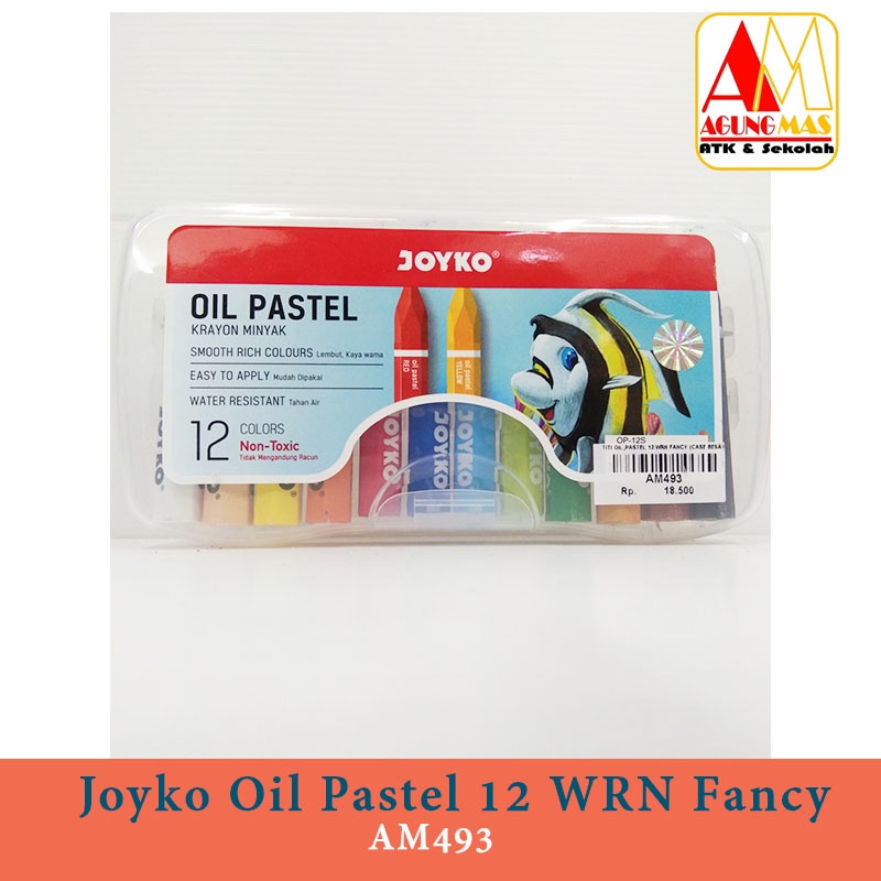 

Joyko Oil Pastel 12 WRN Fancy
