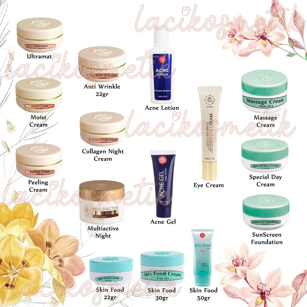 ✨LACIKOSME✨ VIVA FACE BODY CARE CREAM |SKIN FOOD DAYCREAM MOIST ULTRAMAT SNSCRN PEELING CREAM - BPOM