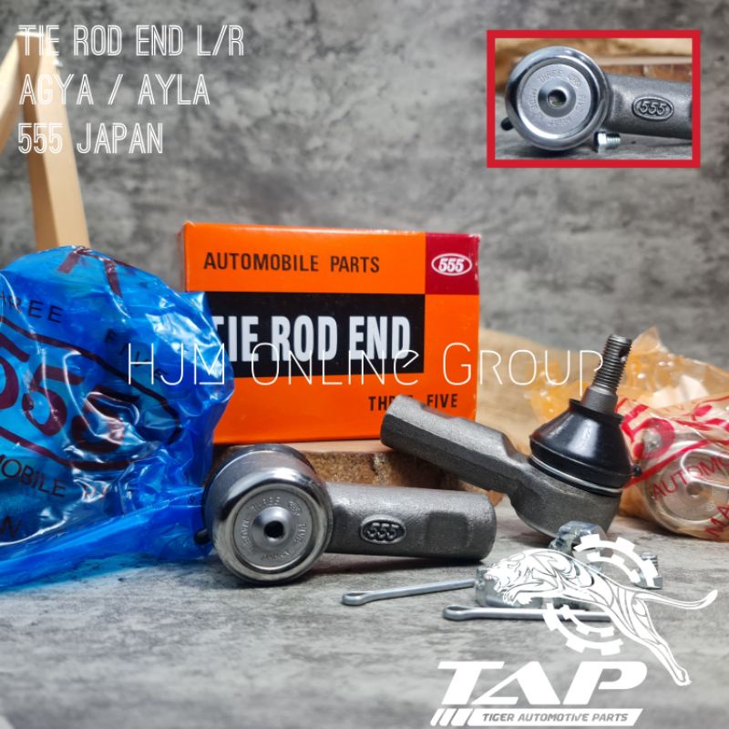 TIE ROD END L/R AGYA AYLA - TEROD TIROD TI ROD KANAN KIRI 555 JAPAN