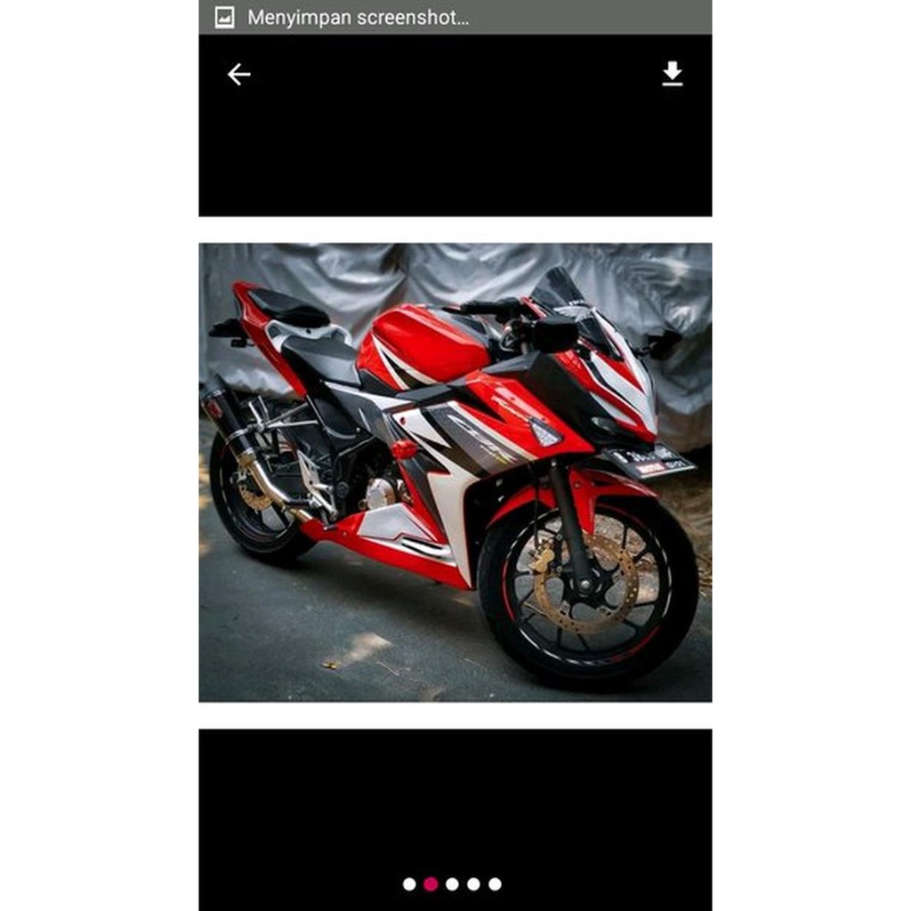 Body New Cbr 150 Fc Model Cbr 250 Paket Modifikasi Shopee Indonesia