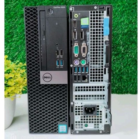 PC DELL 5050 SFF i5 Gen 6 Ram 16GB SSD NVME 128GB HDD 1TB Bergaransi