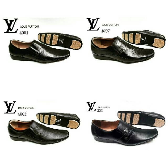 SEPATU PENTOFEL KULIT IMPORT Louis Vuitton Pentofel