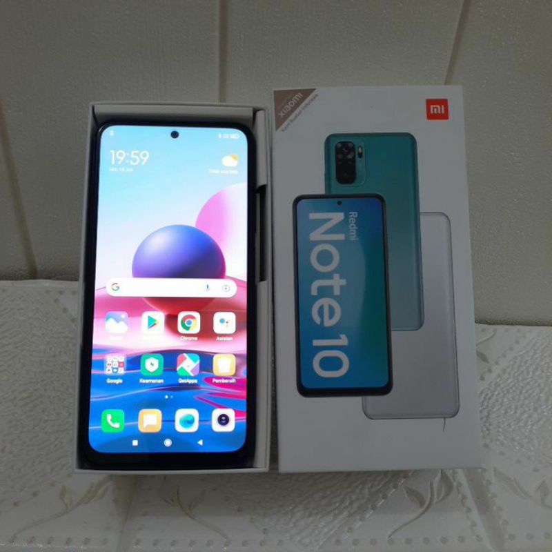 xiaomi redmi note 10 464 bekas mulus original