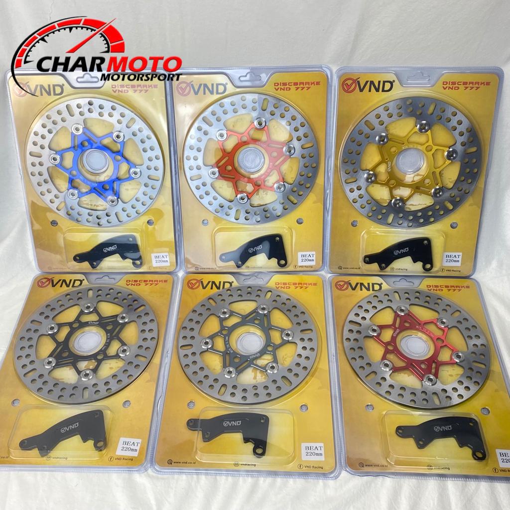 VND Disc Brake Beat 220mm / Piringan Cakram VND Beat Original PNP - Charmoto