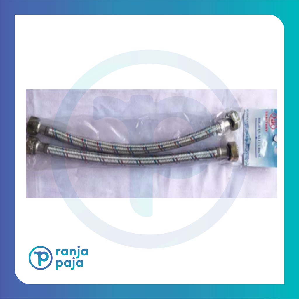 Selang Fleksibel Anyam / Selang Nikken / Selang Air Fleksibel 40 cm