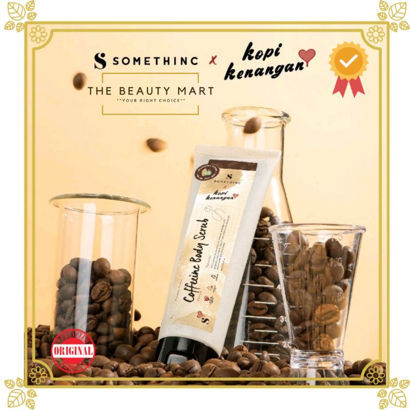 Somethinc Coffeeinc Body Scrub Somethinc x Kopi Kenangan Coffeinc