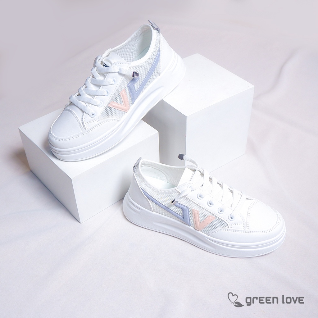 Green Love Sepatu Sneakers CANDY