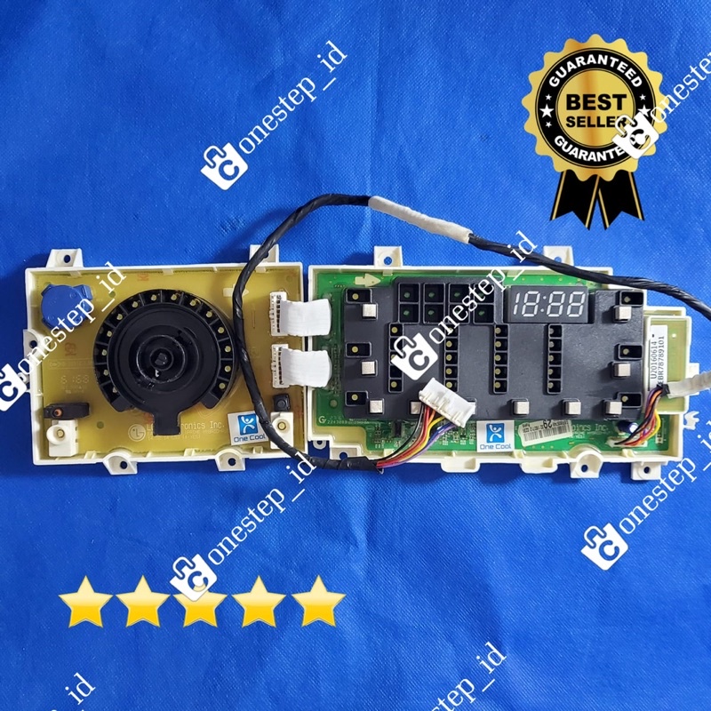 Modul PCB PMC Display Mesin Cuci Front Loading LG F1007NPPW EBR80574929