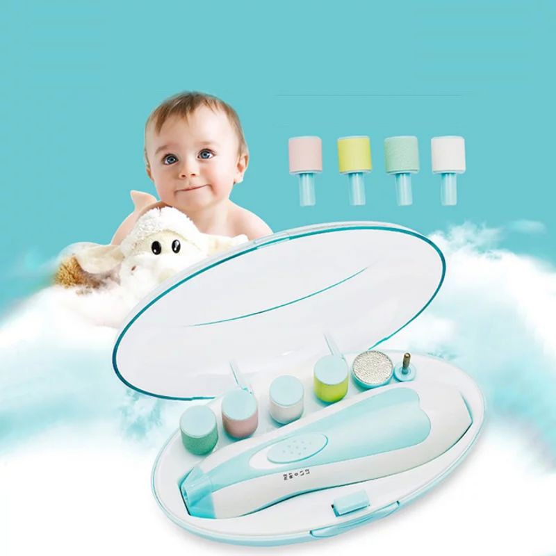 Baby Multifungsi Electric Nail Set Pemangkas Gunting Kuku Listrik Aman Isi Ulang