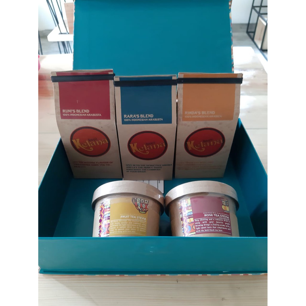 

Paket Kopi dan Steavia - Parcel Lebaran Natal - Hampers - Kopi dan Teh