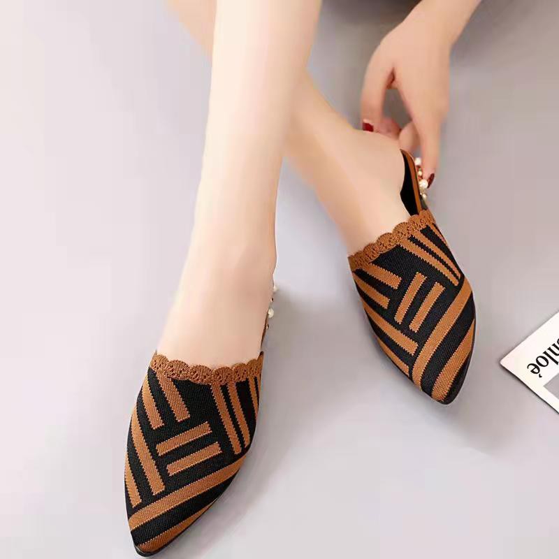 Free Box Sepatu Sandal Wanita  NS976 Sandal Import Fashion Sepatu Import