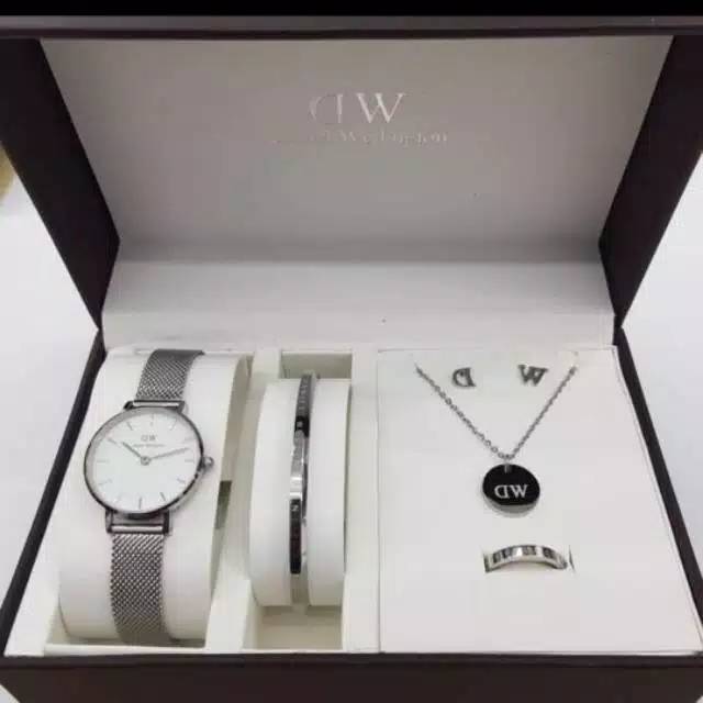 Jam tangan set DW jam tangan paket wanita