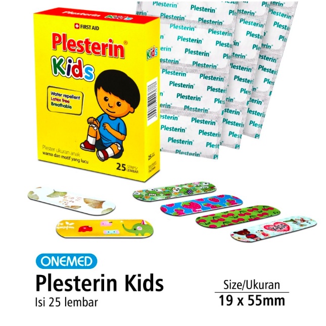 Onemed Plesterin Kids OneMed Box Isi 25 Pcs