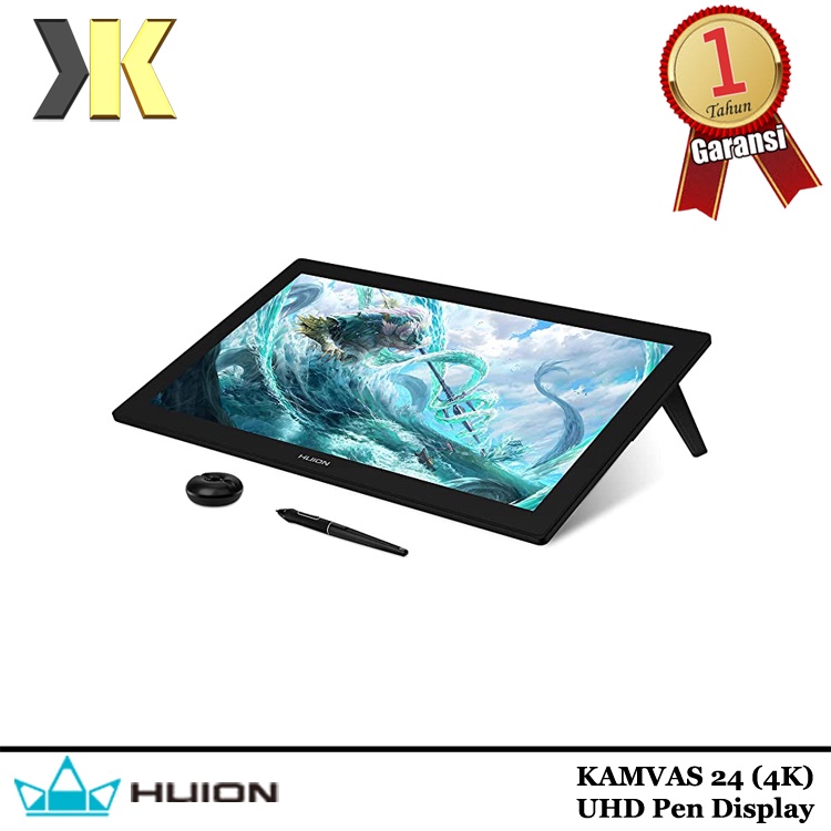 HUION KAMVAS Pro 24 (4K) UHD Pen Display Garansi Resmi