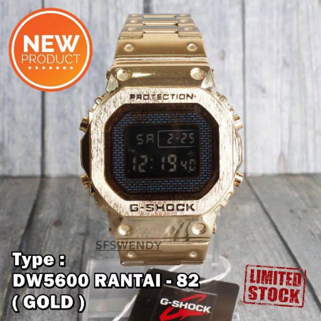 g shock steel gold